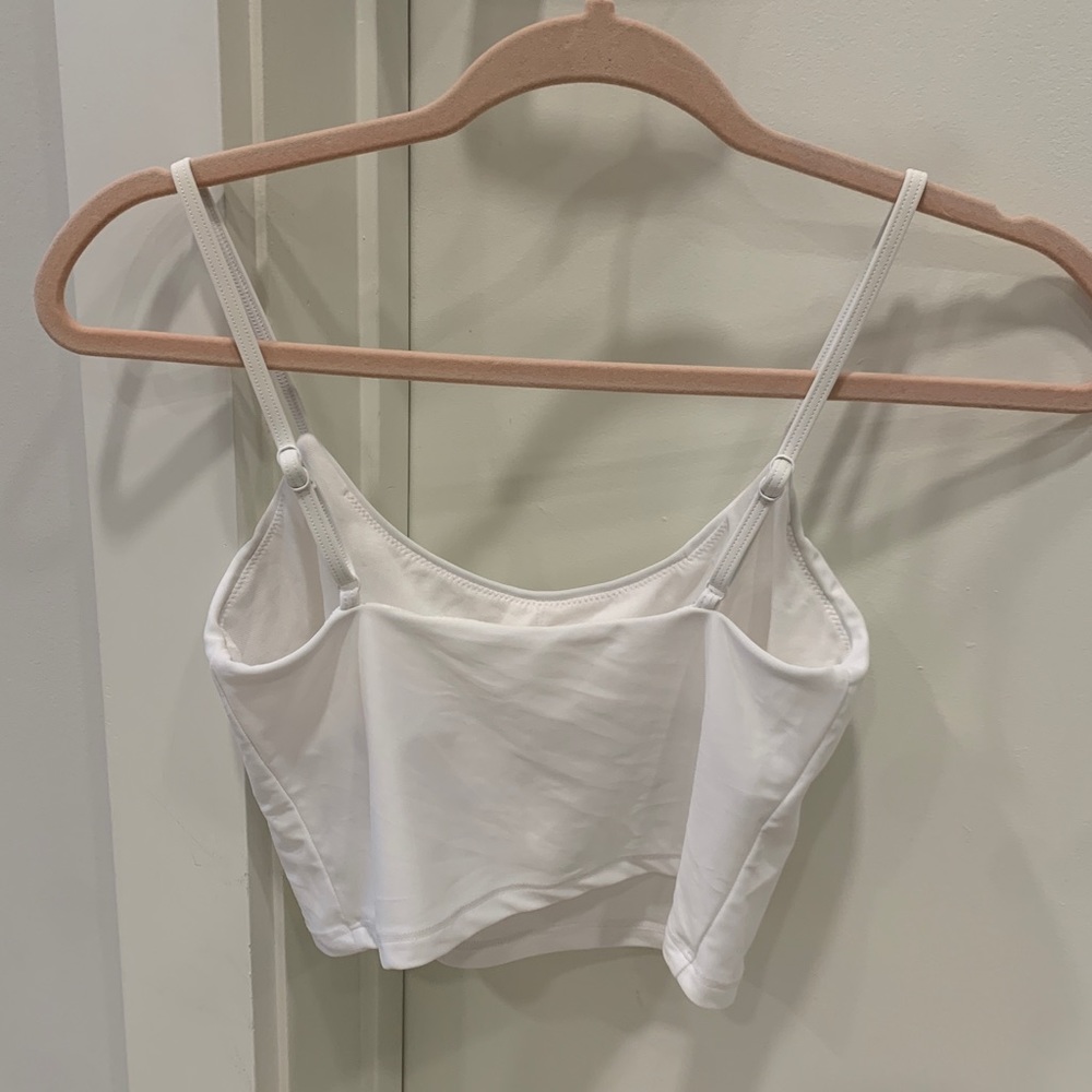 Smoothies Norah Swim Crop Top - Snow